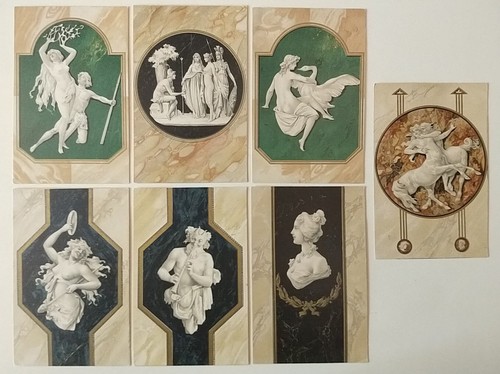 Art nouveau mitologia serie - art,