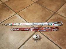 Laccetto e Portachiavi Peroni Rugby FIR Italia Gadget Nastro Azzurro