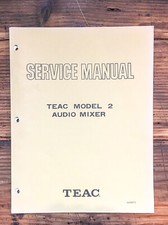 Manuale di servizio mixer