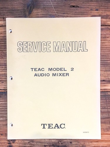 Manuale servizio mixer - manuale,