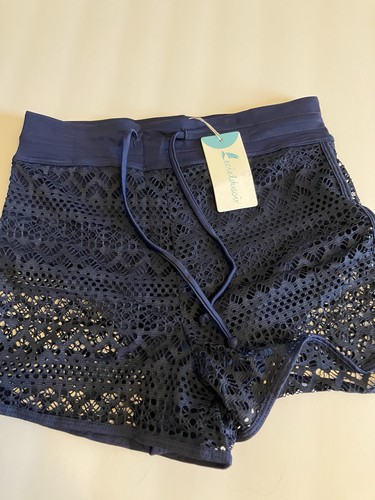 Bikini blu con - spacco, laterale