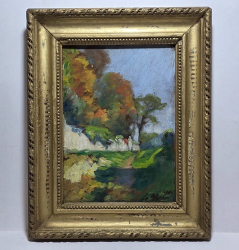 Antico dipinto 1906 post - antico,