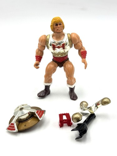 Man flying fists - he,