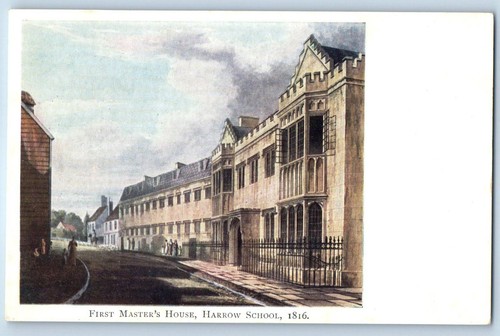Cartolina harrow londra - cartolina,