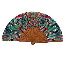 Tusitala Barcelona Ventaglio Arabesco- 100% Artigianale e Spagnolo - (c3q)
