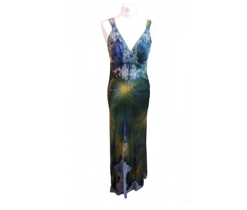Abito tie dye taglio - , bias