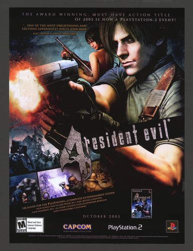 Poster resident evil - resident, 4