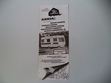 advertising Pubblicità 1981 ROULOTTE ADRIA 500 E