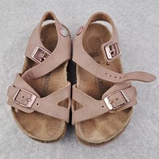 Sandali Birkenstock colore rosa numero 25 da bambina