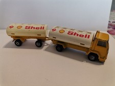 Camion FORD Shell Majorette  CISTERNA + RIMORCHIO MODELLO SCALA 1/66 SERIE 1:100