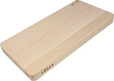 Kiya Tagliere Kiso Hinoki (Cipresso Giapponese) Impiallacciatura 39 x 19 x 3 cm Naturale