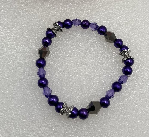 Bracciale vintage viola - vintage, gotico