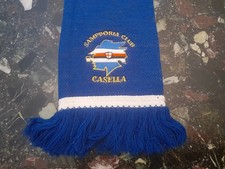 SCIARPA SCARF VINTAGE '90 FOOTBALL CALCIO SAMPDORIA. MARINAIO RICAMATO