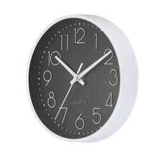 Round wall clock quiet - wall,