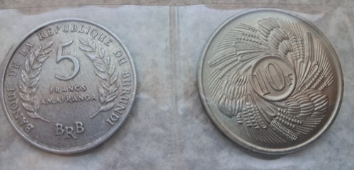 Scegli burundi 1971 - ,, 10