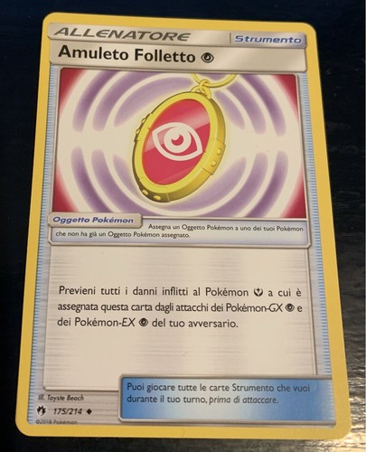 Carta pokemon tuoni - carta,