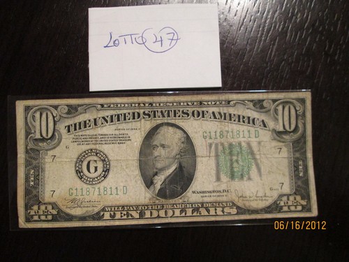 Banconote dollari 1934c - banconote,