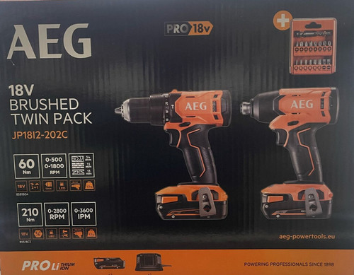 Aeg kit trapano percussione - aeg,