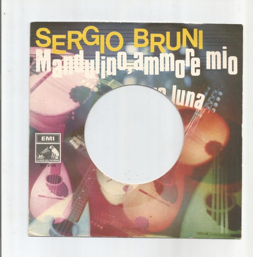 Sergio bruni rara copertina - sergio,