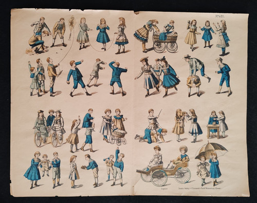 Germania bambole carta - germania, di