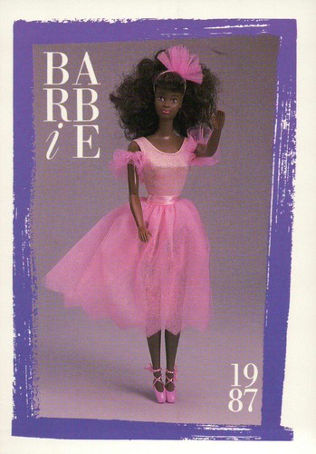 Barbie trading card - moda, da