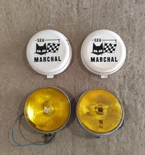 Coppia Fari Fendinebbia S.E.V. MARCHAL 889 Gialli Originali con Coperture Rally