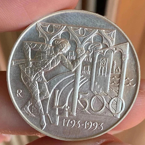 Goldoni 500 lire 1993 argento - goldoni,
