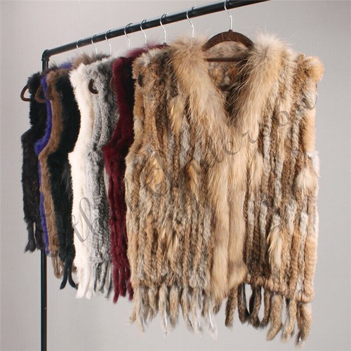 Gilet donna vera - pelliccia, di