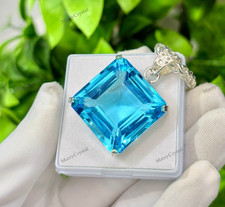 Vetro colore topazio blu 65+