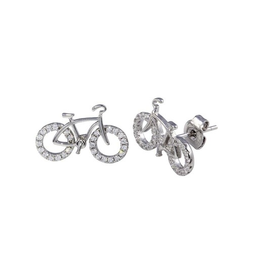 Orecchini perno bicicletta - a,