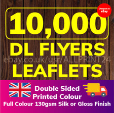 10000 DL volantini stampati a