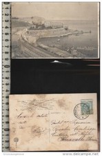 677) GENOVA CORSO ITALIA IN COSTRUZIONE E LIDO D'ALBARO DA POCO INAUGURATO VIAGG