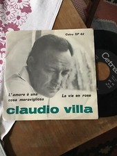 CLAUDIO VILLA “ L’AMORE È