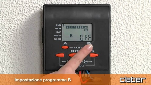 Programmatore 230 claber - programmatore,