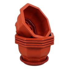  5 pezzi unici vasi per piante