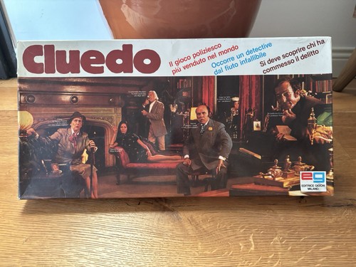 Gioco scatola cluedo eg - in,