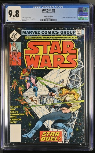 Star wars cgc 8 - cgc, 9.8