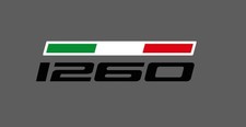 1 Adesivo DUCATI Multistrada per tappo serbatoio 1260 con bandierina tricolore