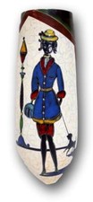 Vaso anni galvani ceramica - 50,