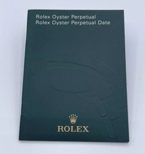 Rolex Oyster Perpetual O.P. Date libretto corredo italiano originale 2009 - 2021