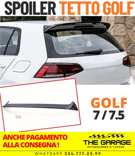 Spoiler posteriore sportivo - posteriore,
