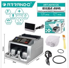 x Contabanconote Professionale ARRANGO AD76126 Rilevamento Magnetico Contatore