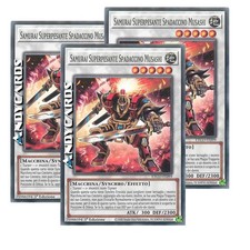 SAMURAI SUPERPESANTE SPADACCINO MUSASHI 3x • Comune • ETCO IT099 • 1Ed • Yugioh!