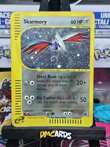 Pokemon skarmory 165 rara - pokemon, 27/165