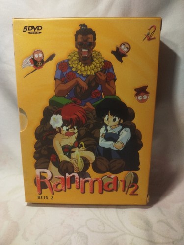 Ranma box 5 dvds - box,