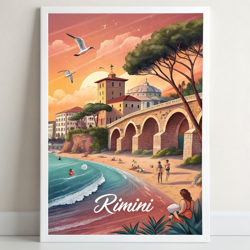 Poster viaggio mozzafiato - poster,