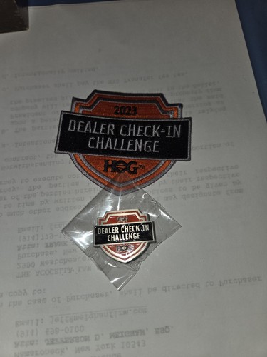 Spilla toppa hog harley - e,