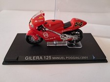 GILERA 125 MANUEL POGGIALI 2001 Grandi MOTO da Competizione DE AGOSTINI