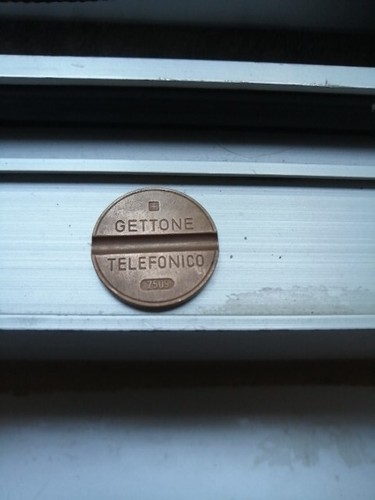 Gettone telefonico 7509 raro - raro,
