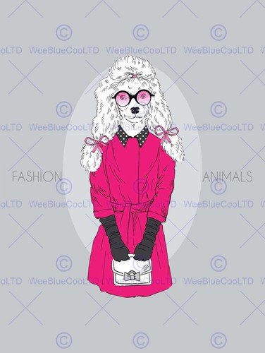 85303 disegno moda animali - disegno,